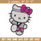 Hello kitty Taekwondo Embroidery Design, Hello kitty Embroidery, Embroidery File, Anime Embroidery, Digital download.jpg