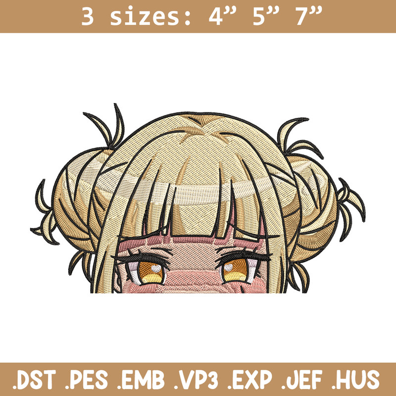 Himiko Peeker Embroidery Design, Mha Embroidery, Embroidery File, Anime Embroidery,Anime shirt, Digital download.jpg