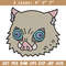 Inosuke sticker Embroidery Design, Demon slayer Embroidery, Embroidery File, Anime Embroidery, Digital download.jpg