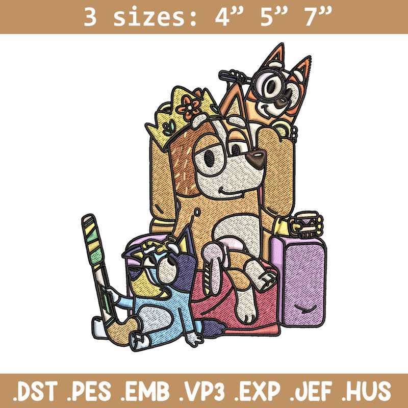 Mom bluey bingo Embroidery, Bluey cartoon Embroidery, Embroidery File, cartoon design, cartoon shirt, Digital download..jpg