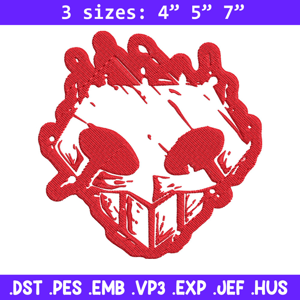 Bleach logo Embroidery Design, Bleach Embroidery, Embroidery File, Anime Embroidery, Anime shirt, Digital download..jpg