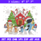 Bluey family Embroidery Design,Bluey Embroidery, Embroidery File, Chrismas Embroidery, Anime shirt, Digital download.jpg