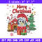 Bluey merry chrismas Embroidery Design,Bluey Embroidery, Embroidery File, Chrismas Embroidery, Digital download.jpg