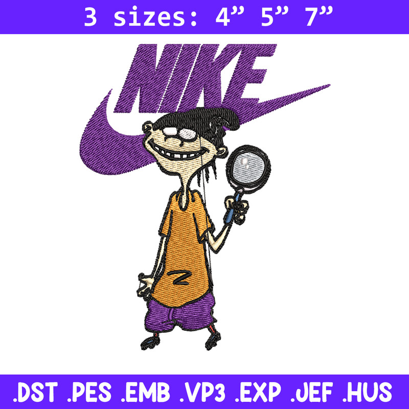 Cartoon Nike Embroidery design, Cartoon Embroidery, Nike design, Embroidery file, logo nike shirt, Instant download.jpg