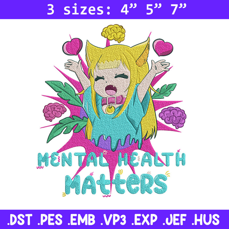 Cat girl cute Embroidery Design, Manga Embroidery, Embroidery File, Anime Embroidery, Anime shirt, Digital download.jpg