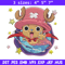Chopper cute Embroidery Design,One piece Embroidery, Embroidery File, Anime Embroidery, Anime shirt, Digital download.jpg