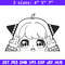 Anya cute Embroidery Design, Spy x family Embroidery, Embroidery File, Anime Embroidery, Anime shirt, Digital download.jpg
