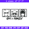 Anya family Embroidery Design, Spy x family Embroidery, Embroidery File, Nike Embroidery, Anime shirt, Digital download.jpg
