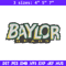 Baylor Bears logo embroidery design, NCAA embroidery, Embroidery design, Logo sport embroidery, Sport embroidery.jpg