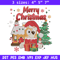 Bingo merry chrismas Embroidery Design,Bluey Embroidery, Embroidery File, Chrismas Embroidery, Digital download.jpg