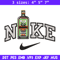 Bottle x nike logo embroidery design, Nike embroidery, Embroidery file, Embroidery shirt, Nike design, Digital download.jpg