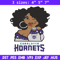 Charlotte Hornets girl embroidery design, NBA embroidery, Sport embroidery, Embroidery design, Logo sport embroidery..jpg