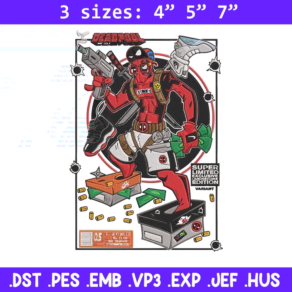 Deadpool poster Embroidery Design, Deadpool Embroidery, Embroidery File, Anime Embroidery, Anime shirt, Digital download..jpg