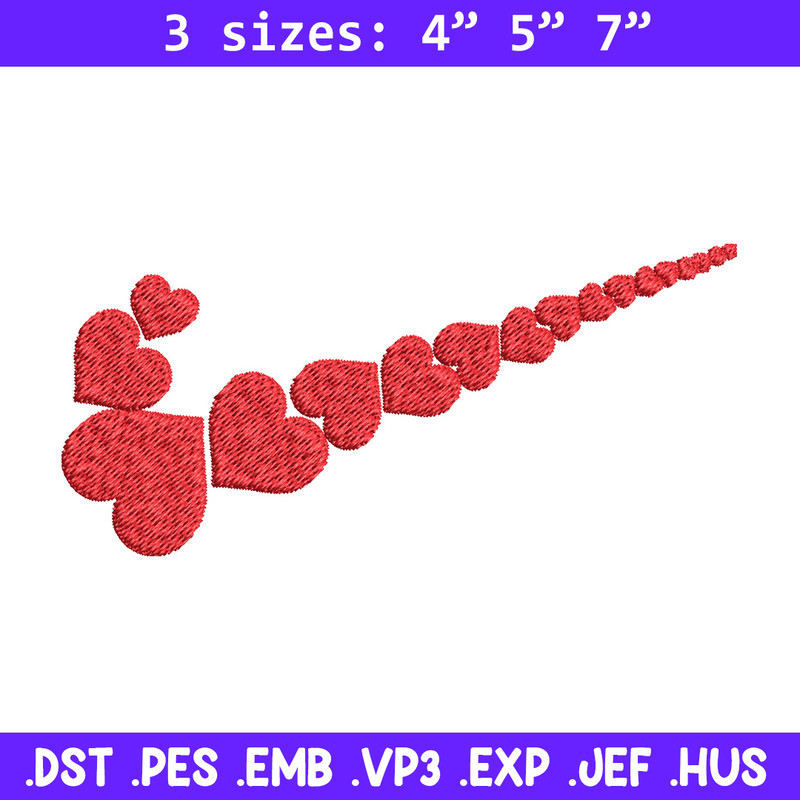 Heart nike logo Embroidery Design, Nike Embroidery, Brand Embroidery, Embroidery File, Logo shirt, Digital download.jpg