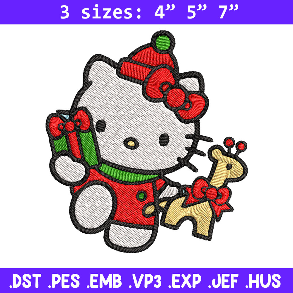Hello kitty chrismas Embroidery Design,Kitty Embroidery,Embroidery File,Chrismas Embroidery,Anime shirt,Digital download.jpg