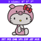Hello Kitty Embroidery Design, Hello kitty Embroidery, Embroidery File, Anime Embroidery, Digital download.jpg