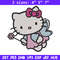 Hello kitty fairy Embroidery Design, Hello kitty Embroidery, Embroidery File, Anime Embroidery, Digital download.jpg