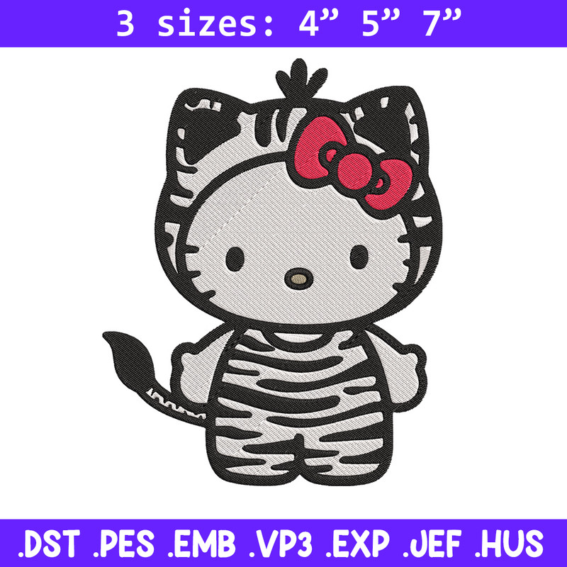 Hello Kitty sticker Embroidery Design, Hello kitty Embroidery, Embroidery File, Anime Embroidery, Digital download.jpg