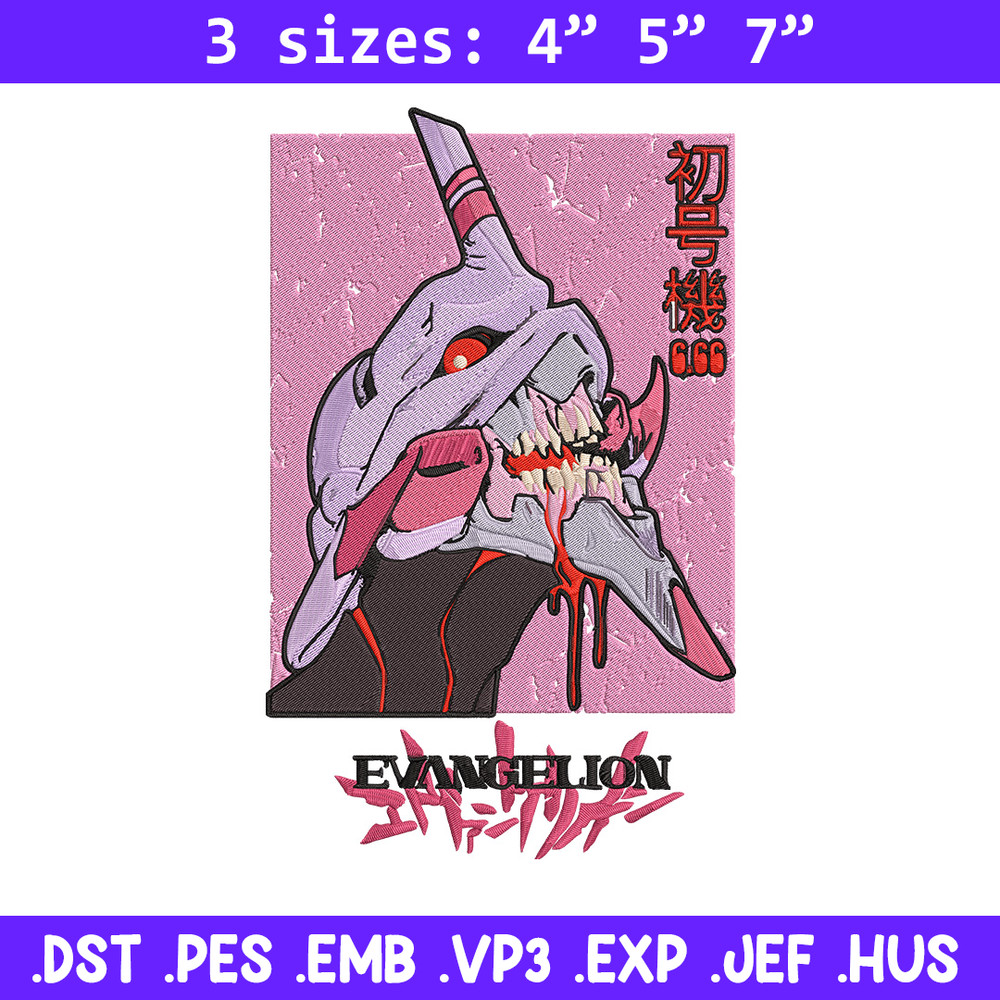 Hikari Horaka Embroidery Design, Evangelion Embroidery, Embroidery File, Anime Embroidery, Anime shirt, Digital download.jpg