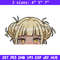 Himiko Peeker Embroidery Design, Mha Embroidery, Embroidery File, Anime Embroidery,Anime shirt, Digital download.jpg
