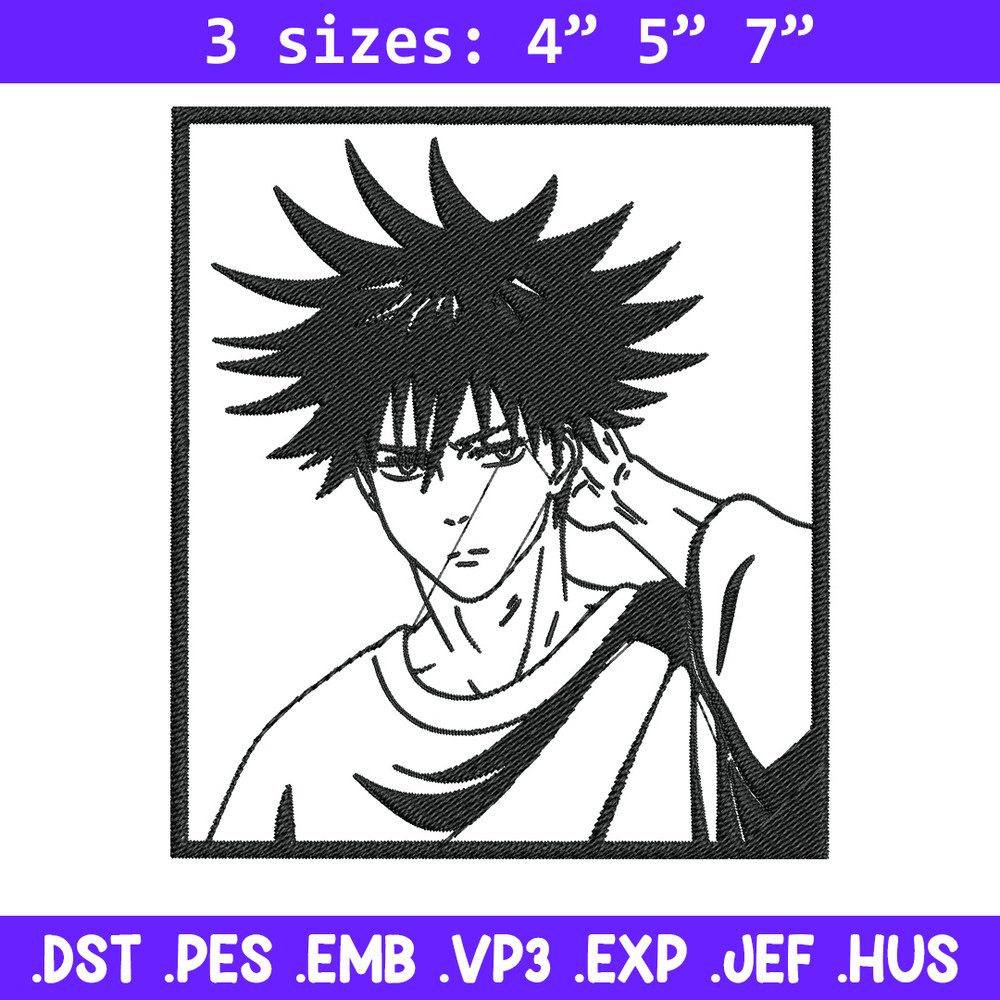 Megumi box Embroidery Design, Jujutsu Embroidery, Embroidery File, Anime Embroidery, Anime shirt, Digital download.jpg