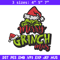 Merry Christmas Grinch Embroidery design, Grinch Christmas Embroidery, Grinch design, Embroidery file, Digital download..jpg
