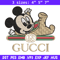 Mickey baby gucci Embroidery Design,Gucci Embroidery, Embroidery File, Logo shirt, Sport Embroidery, Digital download.jpg