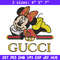 Minnie smile Embroidery Design, Gucci Embroidery, Brand Embroidery, Logo shirt, Embroidery File, Digital download.jpg