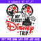 My First Disney Trip Embroidery design, Disney Embroidery, Disney design, Embroidery File, Digital download..jpg