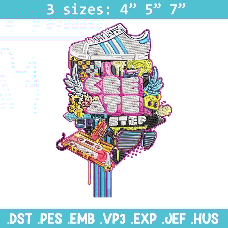 Adidas art Embroidery Design, Adidas Embroidery, Embroidery File, Anime Embroidery, Anime shirt, Digital download..jpg