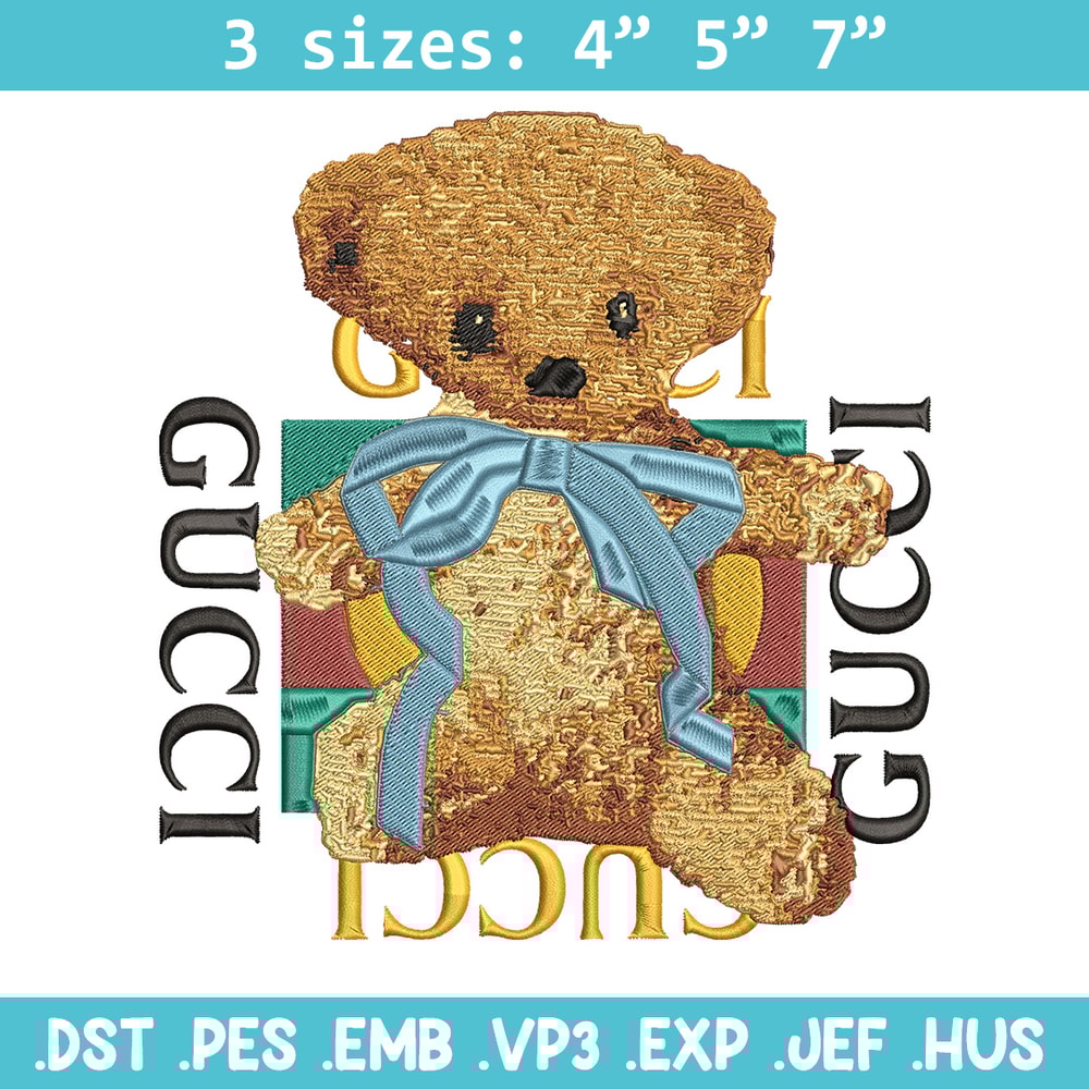 Gucci x bear Embroidery Design, Gucci Embroidery, Embroidery File, Anime Embroidery, Anime shirt, Digital download.jpg