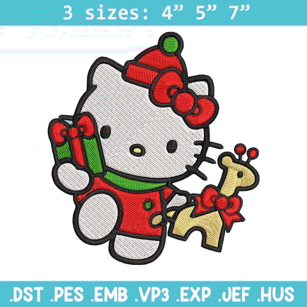 Hello kitty chrismas Embroidery Design,Kitty Embroidery,Embroidery File,Chrismas Embroidery,Anime shirt,Digital download.jpg