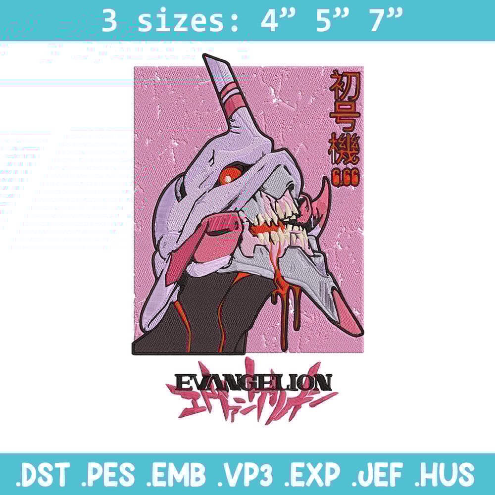 Hikari Horaka Embroidery Design, Evangelion Embroidery, Embroidery File, Anime Embroidery, Anime shirt, Digital download.jpg