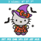 Hello kitty witch Embroidery design, Hello kitty Embroidery, cartoon design, Embroidery File, Digital download.jpg