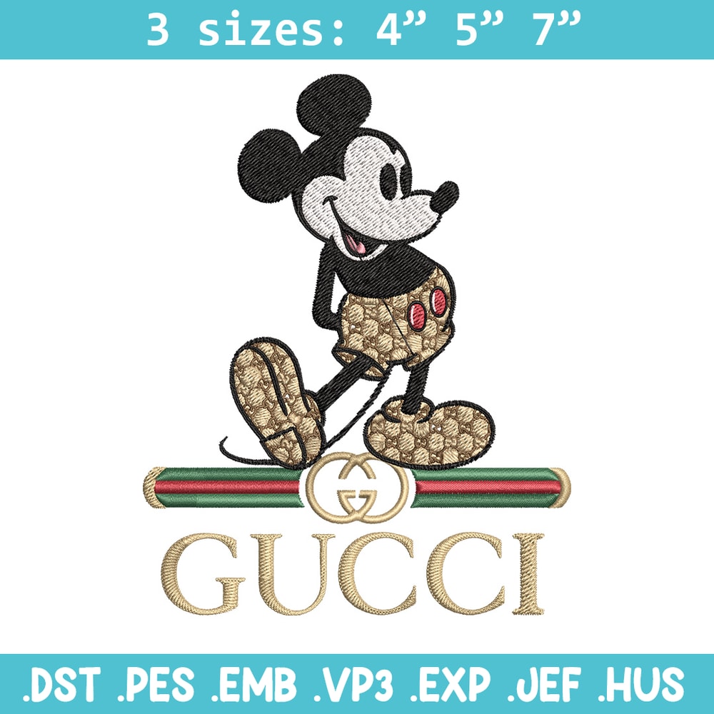 Mickey gucci Embroidery Design, Gucci Embroidery, Embroidery File,Logo shirt, Sport Embroidery,Digital download.jpg