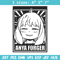 Anya poster Embroidery Design, Spy x family Embroidery, Embroidery File, Anime Embroidery, Anime shirt,Digital download.jpg