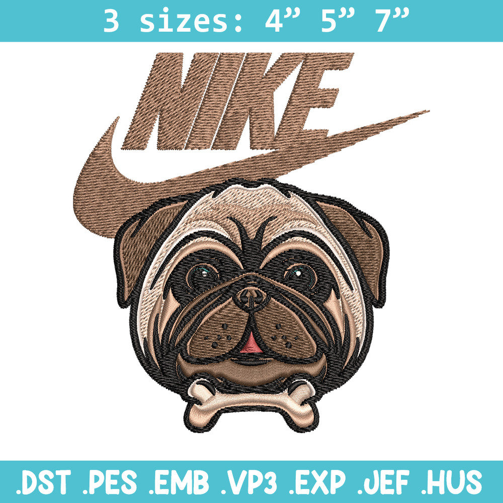 Bulldog Nike Embroidery design, Bulldog logo Embroidery, Nike design, Embroidery file, logo shirt, Instant download..jpg