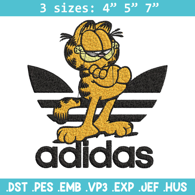 Cartoon cat adidas Embroidery Design, Adidas Embroidery, Brand Embroidery, Embroidery File,Logo shirt,Digital download.jpg
