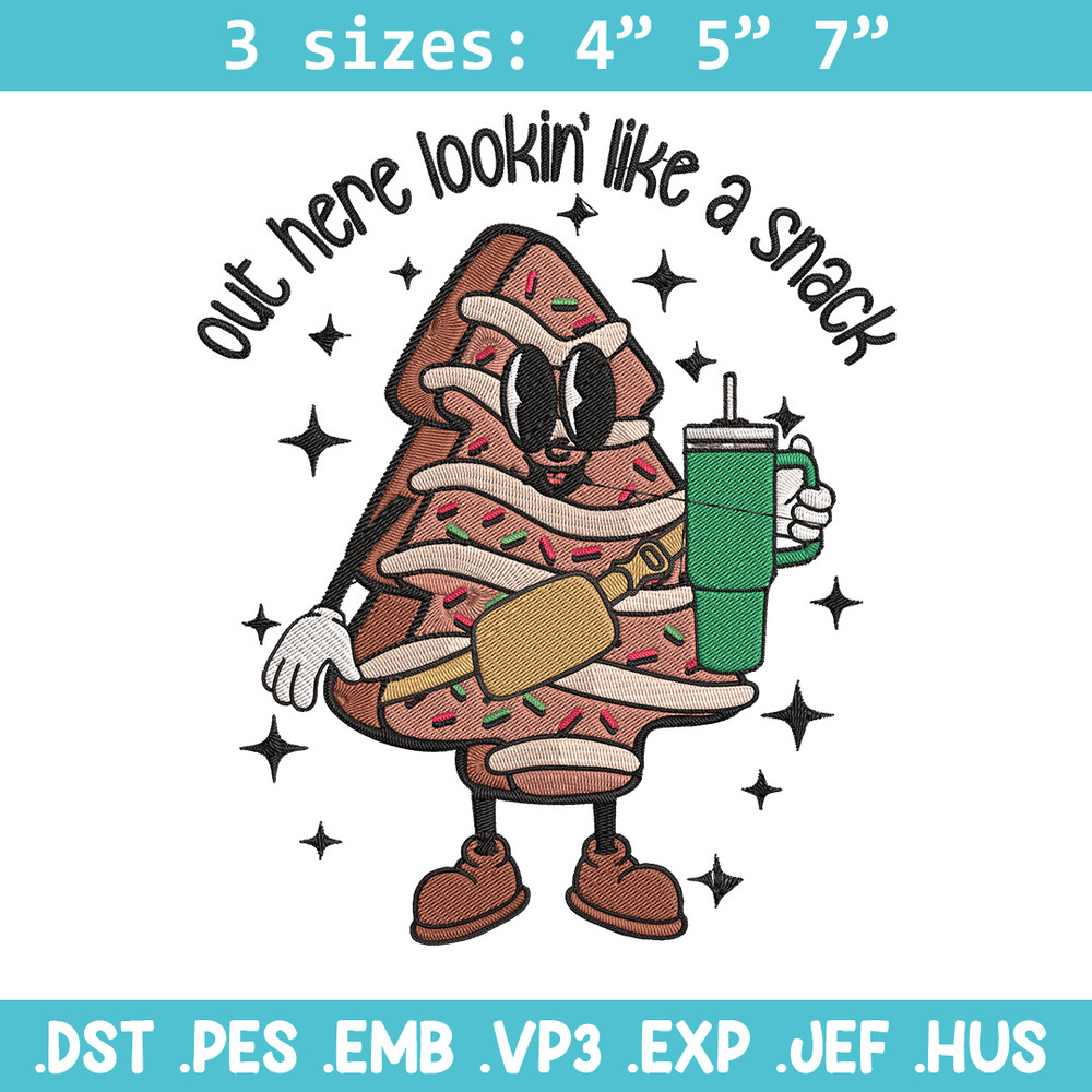 Chrismas trees Embroidery Design, Tree Embroidery, Embroidery File, Chrismas Embroidery, Anime shirt, Digital download.jpg