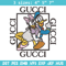 Daisy And Donald Duck Gucci Embroidery design, Disney Embroidery, cartoon design, Embroidery File, Digital download..jpg