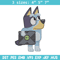 Bluey cartoon Embroidery, Bluey Embroidery, Embroidery File, cartoon design, cartoon shirt, Digital download..jpg
