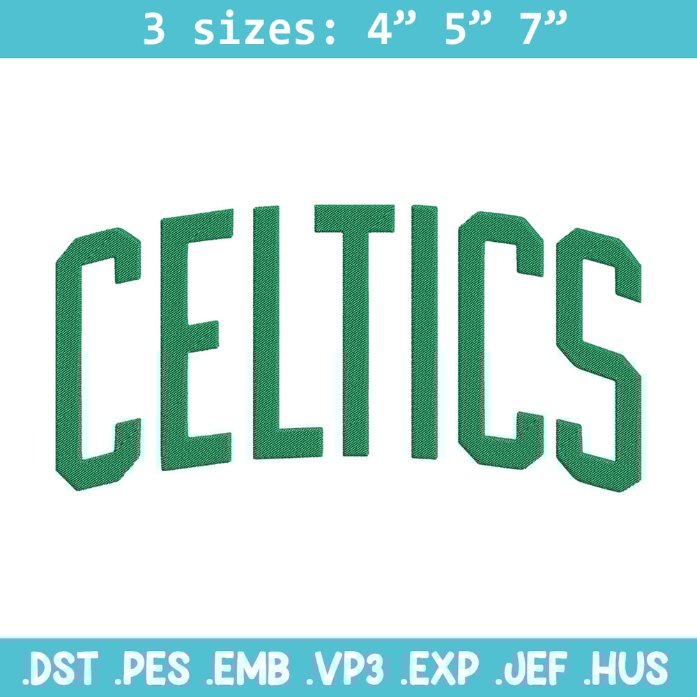 Boston Celtics logo embroidery design, NBA embroidery, Sport embroidery, Logo sport embroidery,Embroidery design.jpg