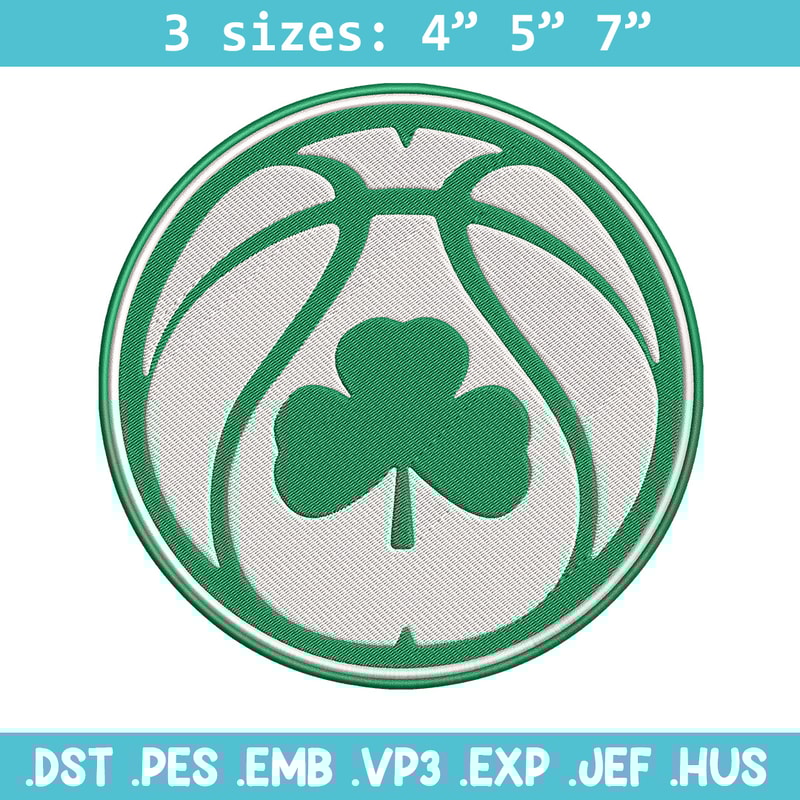 Boston Celtics logo embroidery design, NBA embroidery,Sport embroidery, Logo sport embroidery, Embroidery design.jpg