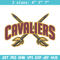 Cleveland Cavaliers logo embroidery design, NBA embroidery,Sport embroidery, Embroidery design, Logo sport embroidery..jpg