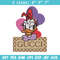 Daisy Donald Duck Gucci Embroidery design, Disney cartoon Embroidery, cartoon design, Embroidery File, Digital download.jpg