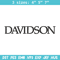 Davidson logo embroidery design, Logo embroidery, Sport embroidery, logo sport embroidery, Embroidery design.jpg