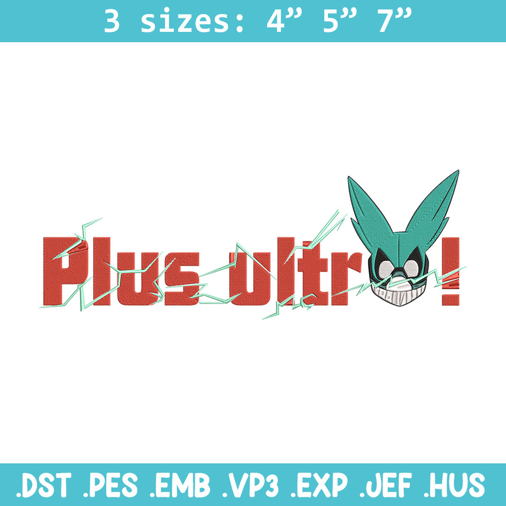 Deku logo Embroidery Design, My hero academia Embroidery, Embroidery File, Anime Embroidery,Anime shirt,Digital download.jpg