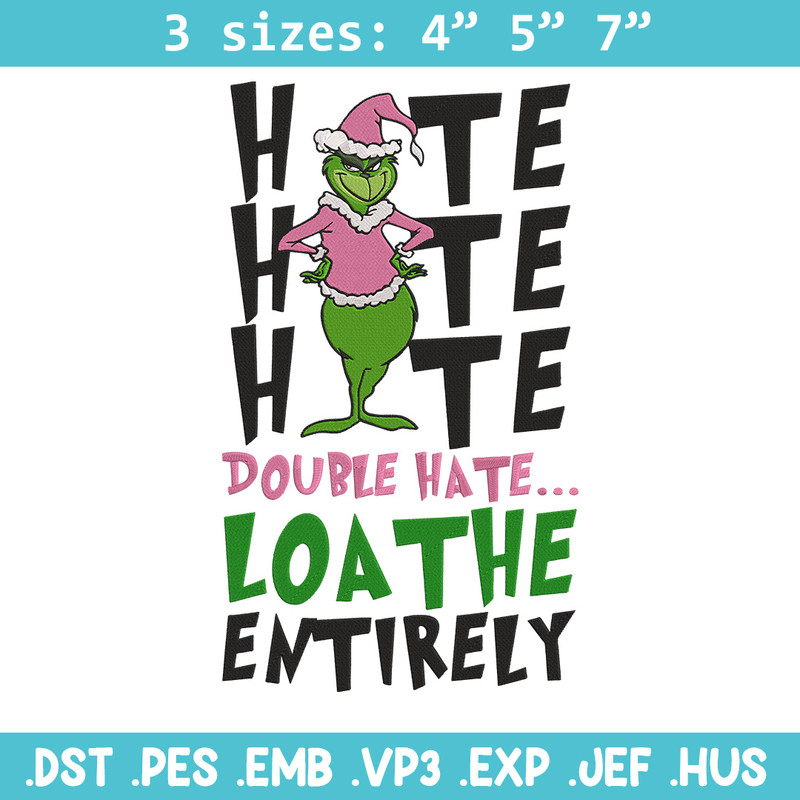 Grinchmas Embroidery Design, Grinch Embroidery, Embroidery File, Chrismas Embroidery, Anime shirt,Digital download..jpg