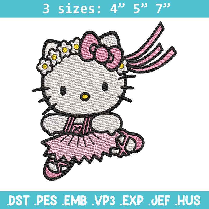 Hello kitty bale Embroidery Design, Hello kitty Embroidery, Embroidery File, Anime Embroidery, Digital download..jpg