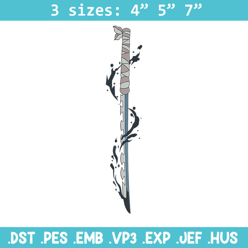 Inosuke sword Embroidery Design, Demon slayer Embroidery, Embroidery File, Anime Embroidery,Anime shirt,Digital download.jpg